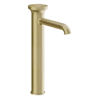 Смеситель для раковины Gessi ORIGINI 66004#727 цвет-браш.латунь PVD