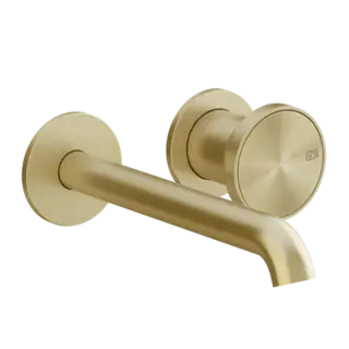 Смеситель для раковины Gessi ORIGINI 66088#727 цвет-браш.латунь PVD