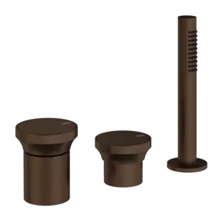 Смеситель для ванны Gessi ORIGINI 66043#845 темная бронза