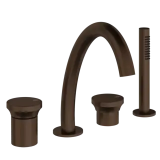 Смеситель для ванны Gessi ORIGINI 66037#845 темная бронза