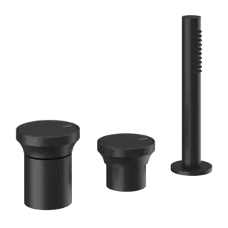 Смеситель для ванны Gessi ORIGINI 66043#299 черный XL