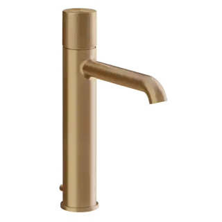 Смеситель для раковины Gessi HABITO DIAMANTATO 70605#726 цвет-Warm Bronze Brushed PVD