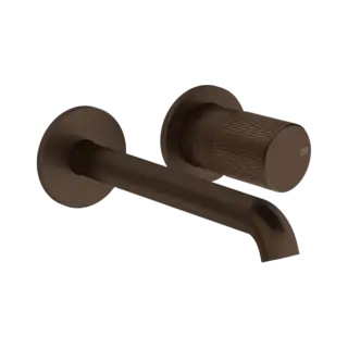 Смеситель для раковины Gessi HABITO RIGATO 70588#845 цвет-темная бронза