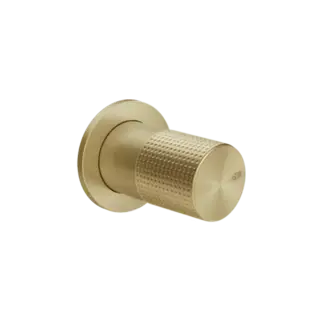 Смеситель для душа Gessi HABITO CESELLO 70499#727 цвет-браш.латунь PVD