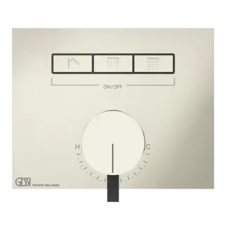 Смеситель для душа Gessi HI-FI MIXER 63081#720 NICKEL PVD