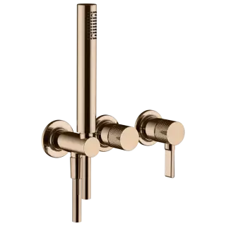 Смеситель для душа Gessi INCISO 58345#030 Медный PVD