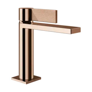 Смеситель для раковины Gessi INVERSO RIGATO 73502#030 цвет-Медный PVD