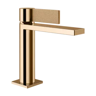Смеситель для раковины Gessi INVERSO DIAMANTATO 73602#735 цвет-Warm Bronze PVD
