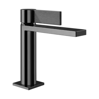 Смеситель для раковины Gessi INVERSO RIGATO 73502#706 цвет-Black Metal PVD