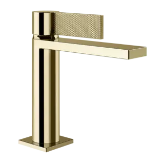 Смеситель для раковины Gessi INVERSO DIAMANTATO 73651#710 цвет-латунь PVD