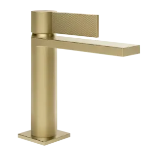 Смеситель для раковины Gessi INVERSO DIAMANTATO 73651#727 цвет-браш.латунь PVD