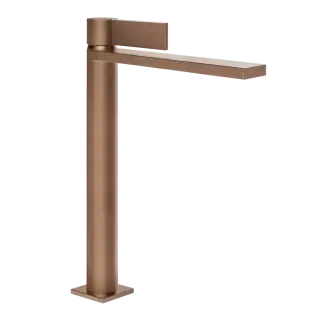 Смеситель для раковины Gessi INVERSO DIAMANTATO 73653#708 цвет-браш.Медный PVD