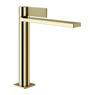 Смеситель для раковины Gessi INVERSO DIAMANTATO 73606#710 цвет-латунь PVD