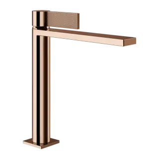 Смеситель для раковины Gessi INVERSO DIAMANTATO 73606#030 цвет-Медный PVD