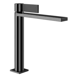 Смеситель для раковины Gessi INVERSO DIAMANTATO 73655#706 цвет-Black Metal PVD