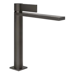 Смеситель для раковины Gessi INVERSO DIAMANTATO 73655#707 цвет-Black Metal Brushed PVD