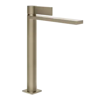 Смеситель для раковины Gessi INVERSO DIAMANTATO 73604#149 цвет-FINOX BRUSHED NICKEL