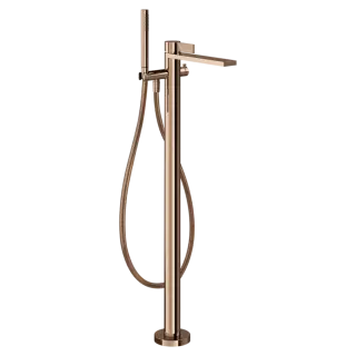 Смеситель для ванны Gessi INVERSO RIGATO 73528#030 цвет-Медный PVD