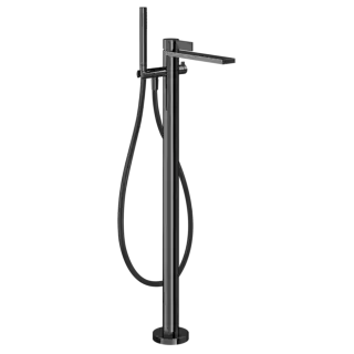 Смеситель для ванны Gessi INVERSO RIGATO 73528#706 цвет-Black Metal PVD
