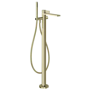 Смеситель для ванны Gessi INVERSO RIGATO 73528#710 цвет-латунь PVD