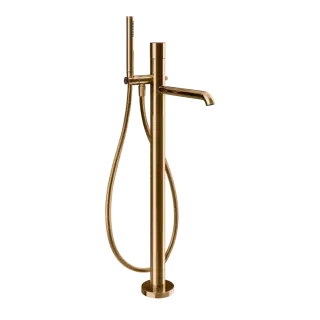 Смеситель для ванны Gessi HABITO 70028#735 цвет-Warm Bronze PVD