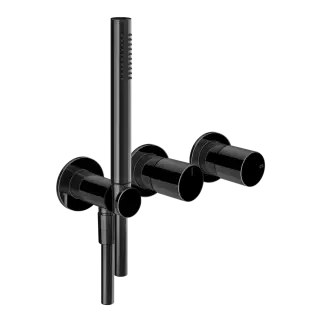 Смеситель для душа Gessi HABITO 70038#706 цвет-Black Metal PVD