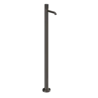 Смеситель для раковины Gessi HABITO RIGATO 70595#707 цвет-Black Metal Brushed PVD