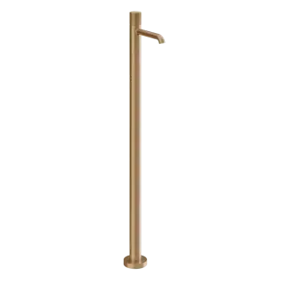 Смеситель для раковины Gessi HABITO RIGATO 70595#726 цвет-Warm Bronze Brushed PVD