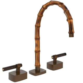 Смеситель для раковины Gessi Jacqueline 77215#845 цвет-темная бронза