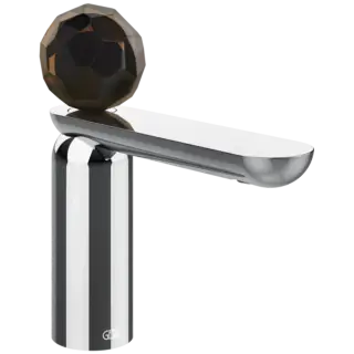 Смеситель для раковины Gessi Perle 74202#031 цвет-хром/муранское стекло Sfaccettato