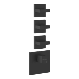 Смеситель для душа Gessi Rettangolo 43216#299 Цвет Black XL