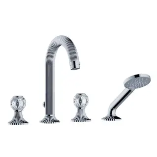 Смеситель для ванны Jorger CRONOS CRYSTAL 637.40.102.000 chrome