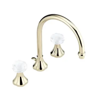 Смеситель для раковины THG Camélia Clear crystal U5L.H30.151