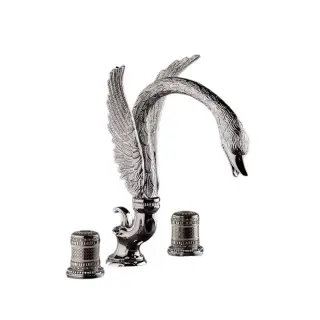 Смеситель для раковины THG Monte Carlo white gold porcelain U8C-152