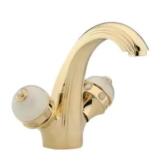 Смеситель для раковины THG Sully white onyx U1S-2155