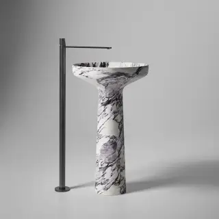 Раковина Antonio Lupi Ago AGO185 мрамор-CALACATTA VIOLA