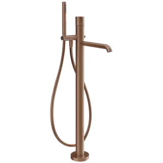 Смеситель для ванны Gessi HABITO INTRECCIO 70128#708 цвет-браш.медь PVD