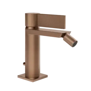 Смеситель для биде Gessi INVERSO DIAMANTATO 73607#708 цвет-браш.медь PVD