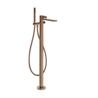Смеситель для ванны Gessi INVERSO DIAMANTATO 73628#708 цвет-браш.медь PVD