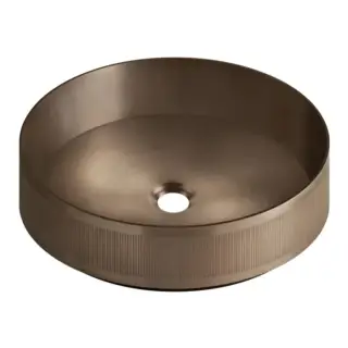 Раковина Gessi 65601#708 цвет-браш.медь PVD