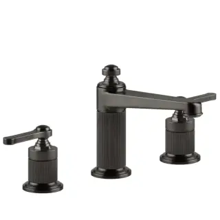 Смеситель для раковины Gessi VENTI20 65014#707 цвет-black metal brushed PVD