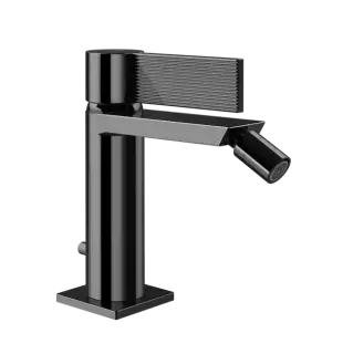 Смеситель для биде Gessi INVERSO RIGATO 73507#706 цвет-black metal PVD