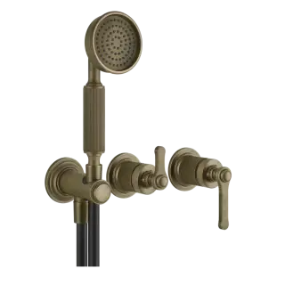 Смеситель для душа Gessi VENTI20 65036#713 цвет-античная латунь