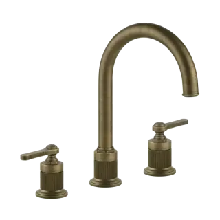 Смеситель для раковины Gessi VENTI20 65015#713 цвет-античная латунь