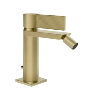 Смеситель для биде Gessi INVERSO RIGATO 73507#727 цвет-браш.латунь PVD