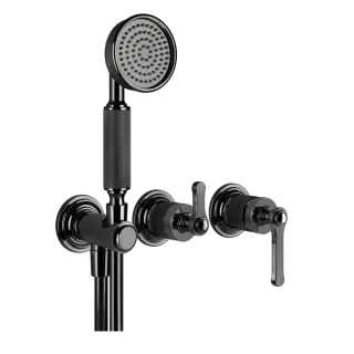 Смеситель для душа Gessi VENTI20 65036#706 цвет-black metal PVD