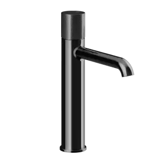 Смеситель для раковины Gessi HABITO DIAMANTATO 70606#706 цвет-black metal PVD