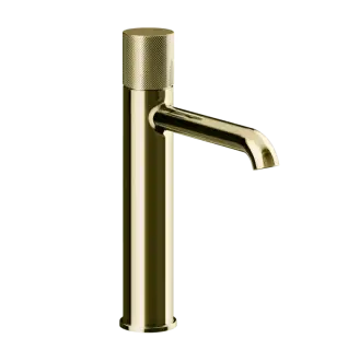 Смеситель для раковины Gessi HABITO DIAMANTATO 70606#710 цвет-латунь PVD