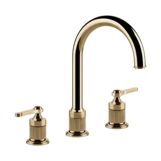 Смеситель для раковины Gessi VENTI20 65016#735 цвет-warm bronze PVD