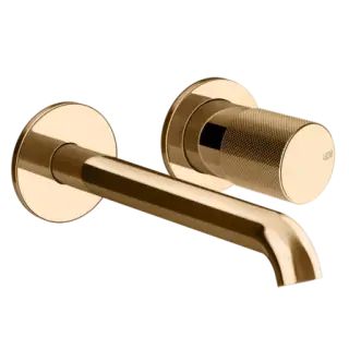Смеситель для раковины Gessi HABITO DIAMANTATO 70688#735 цвет-warm bronze PVD